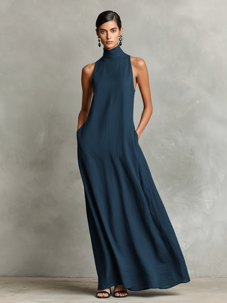 Adelaide - Lightweight Linen Maxi Dress