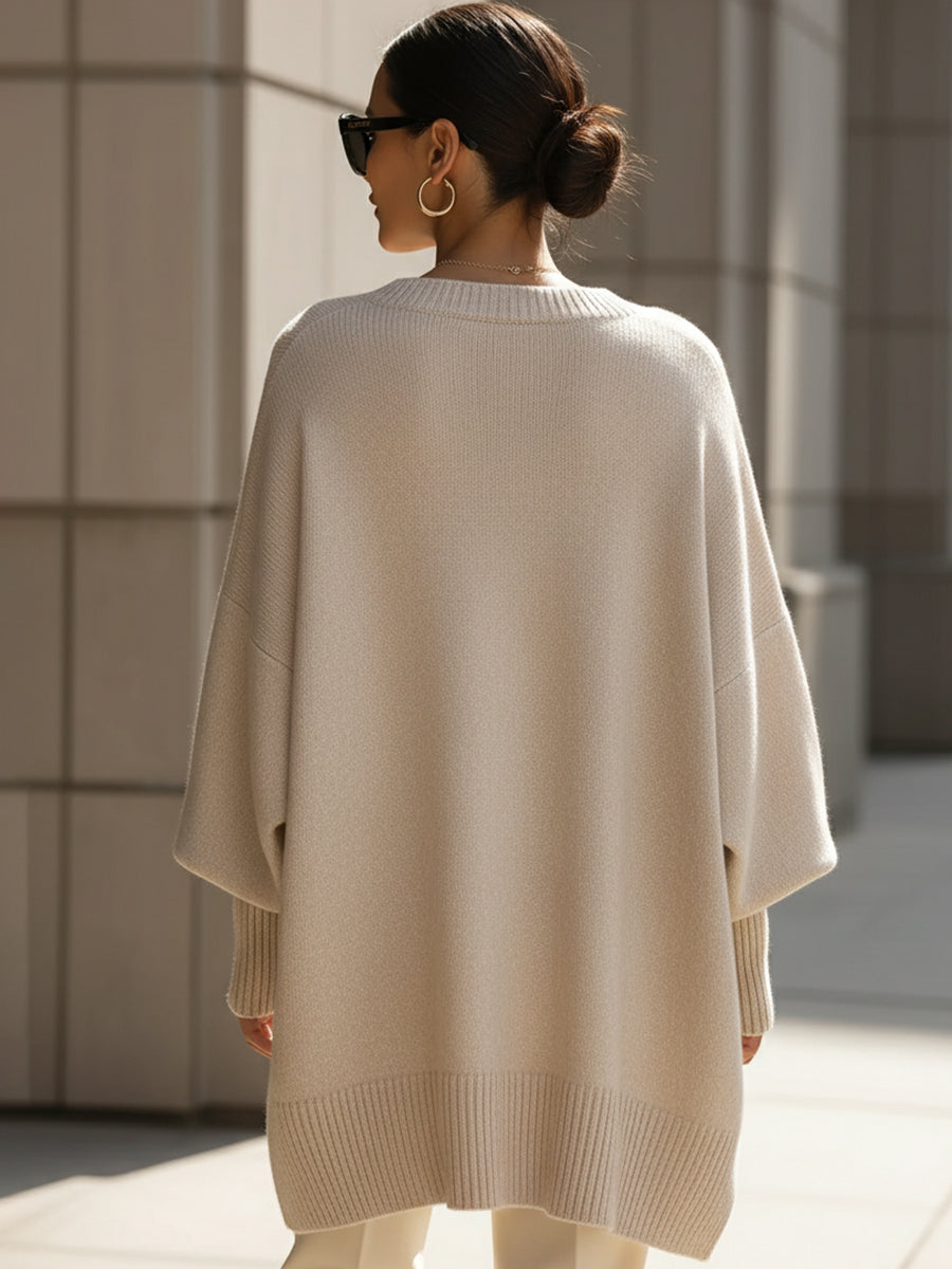 Ashlyn - Soft-Touch Oversized Jumper