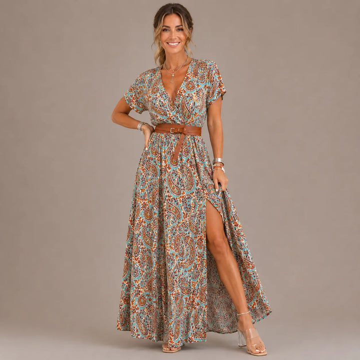 Helisara - Breezy Boho Maxi Dress
