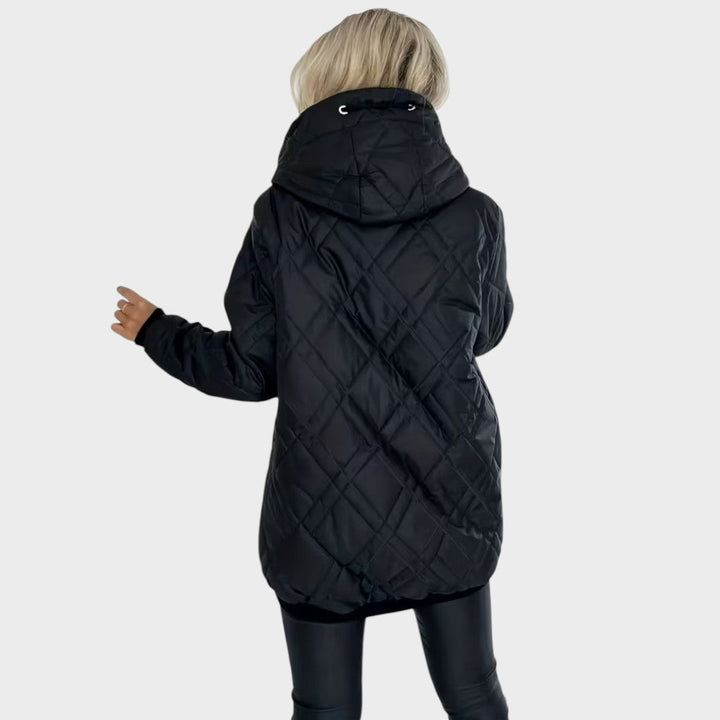 Delianne - Quilted Hooded Jacket