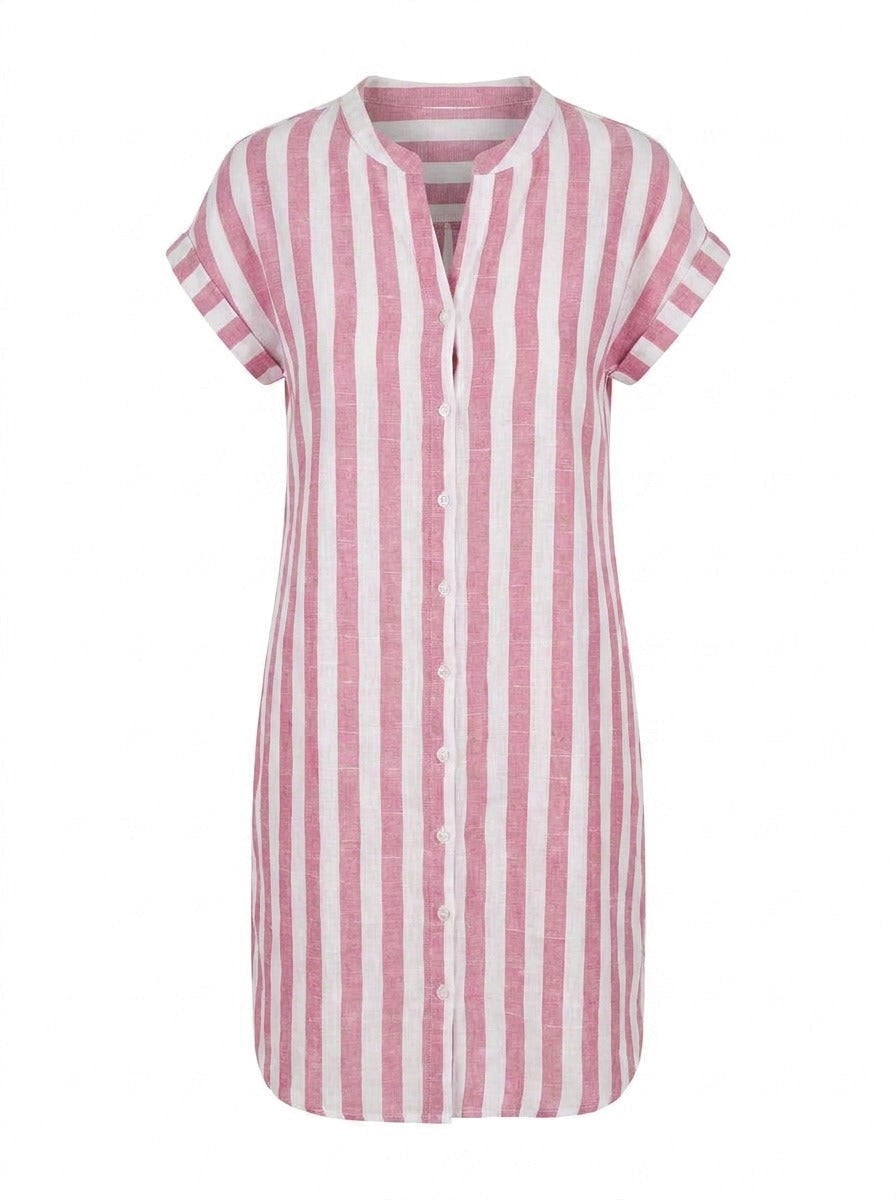Camelia - Fluid Shirt Dress