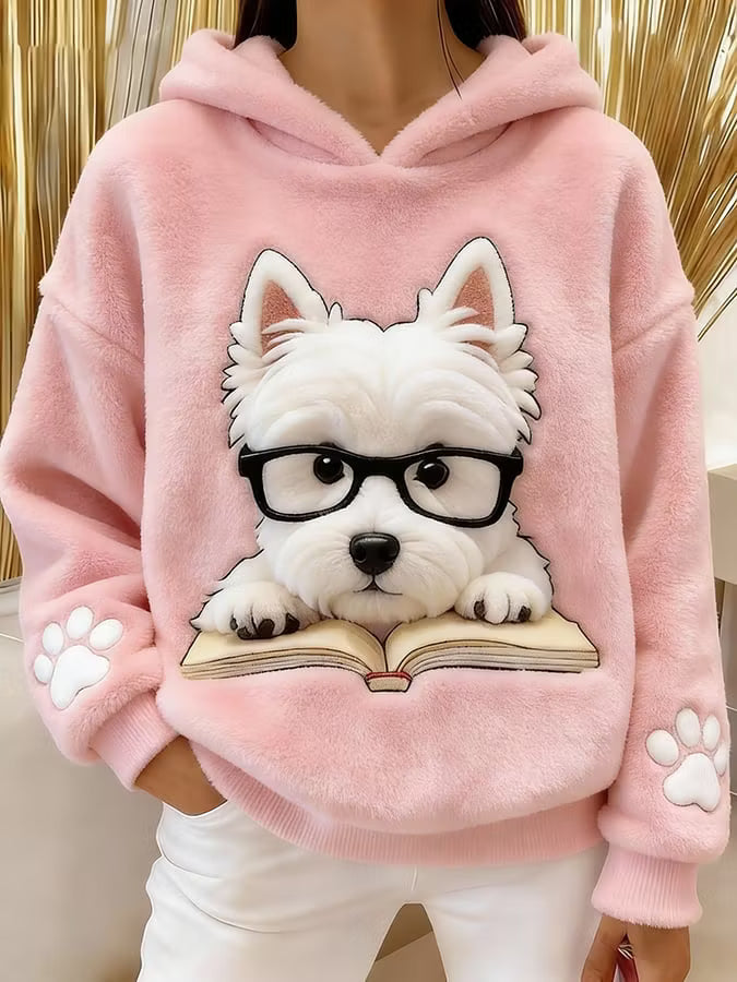 Aileen - Soft-Touch Graphic Hoodie
