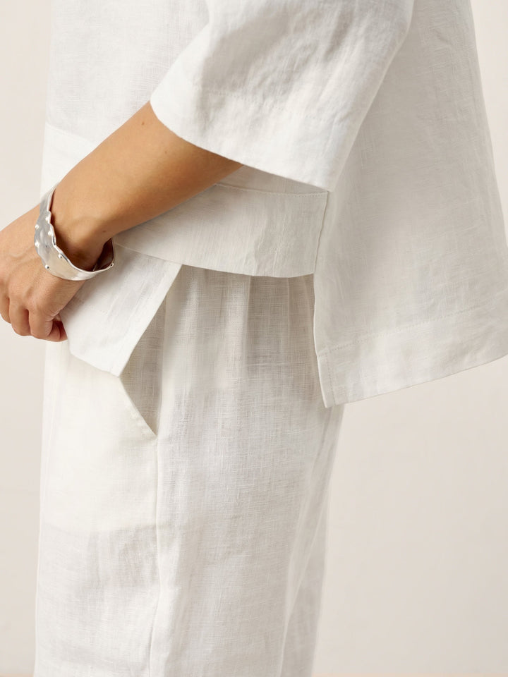 Anaviera - Layered Linen Tunic