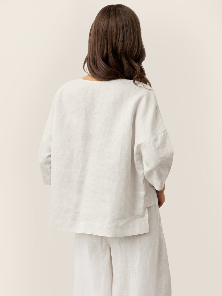 Anaviera - Layered Linen Tunic