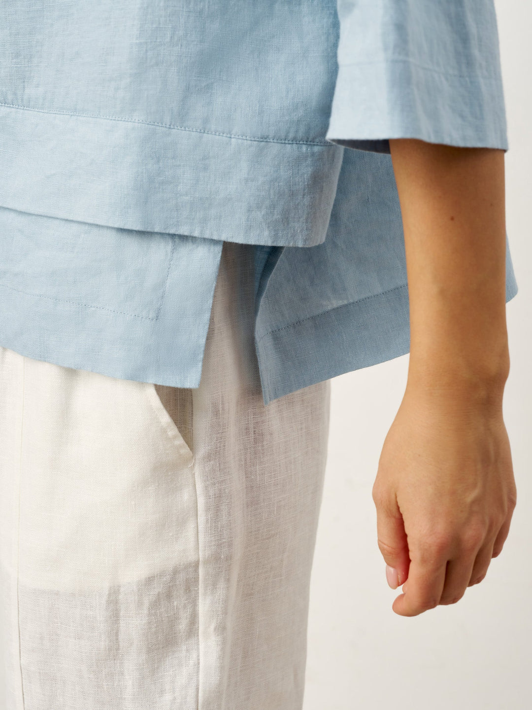 Anaviera - Layered Linen Tunic