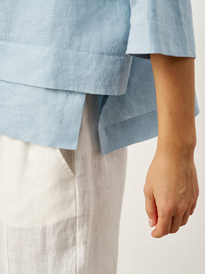 Anaviera - Layered Linen Tunic