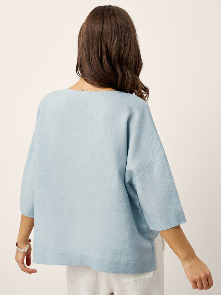 Anaviera - Layered Linen Tunic