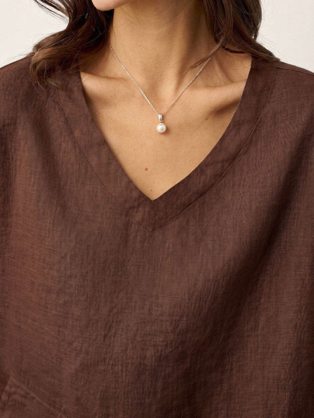 Anaviera - Layered Linen Tunic