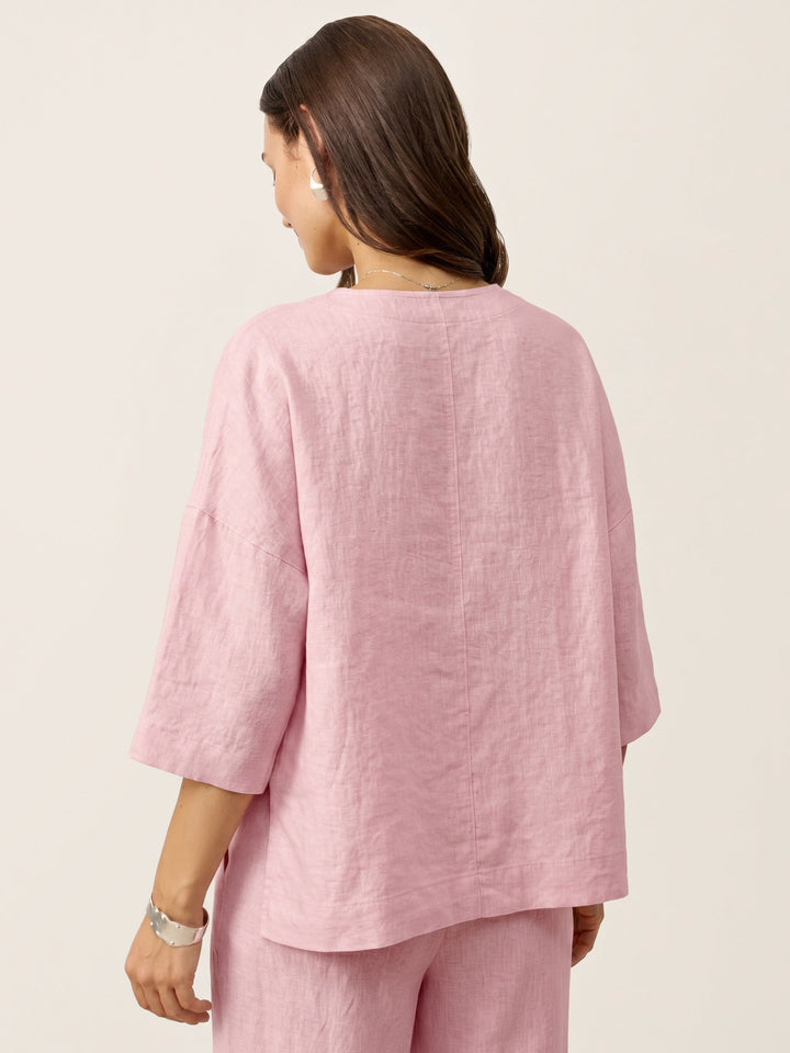 Anaviera - Layered Linen Tunic