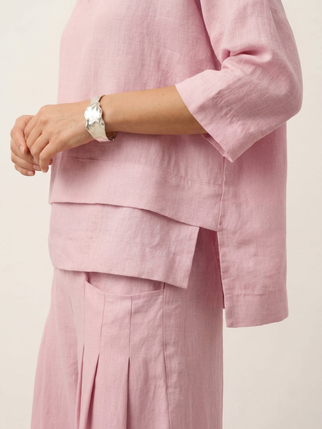 Anaviera - Layered Linen Tunic