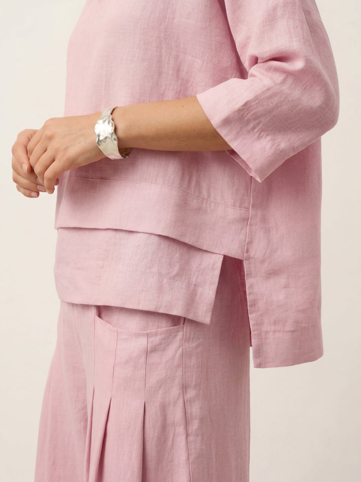 Anaviera - Layered Linen Tunic