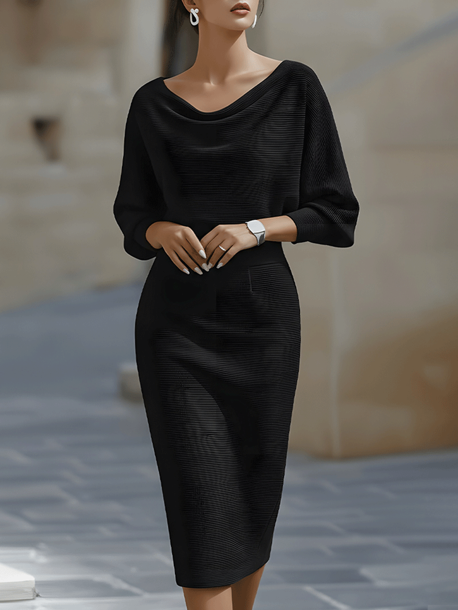 Bellisara - Draped Midi Dress