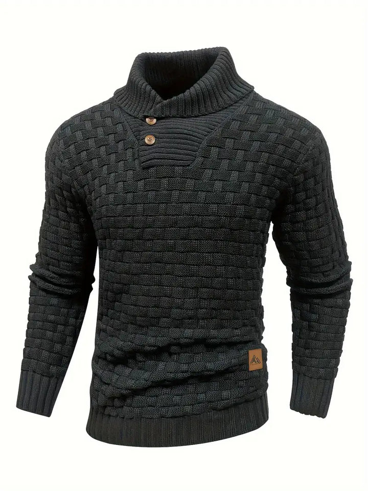 Nevan - Textured Knit Jumper