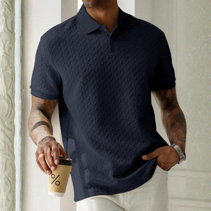 Halver - Textured Polo