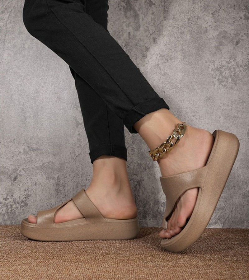 Veronique - Cushioned Platform Sandals