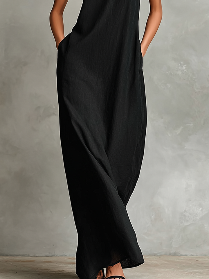 Adelaide - Lightweight Linen Maxi Dress