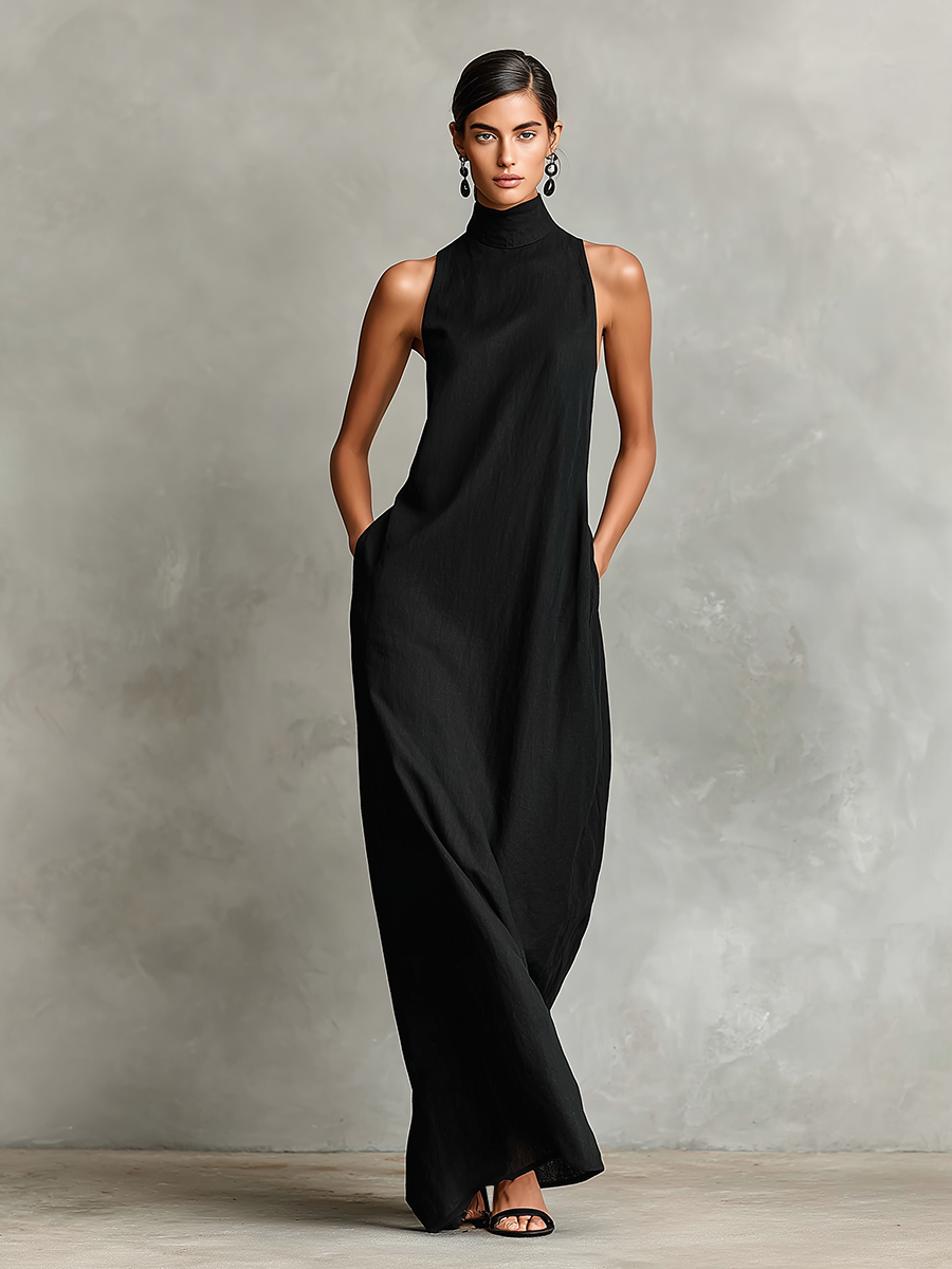 Adelaide - Lightweight Linen Maxi Dress