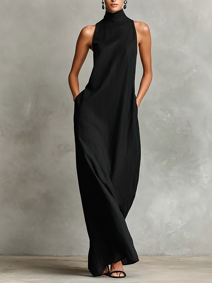 Adelaide - Lightweight Linen Maxi Dress
