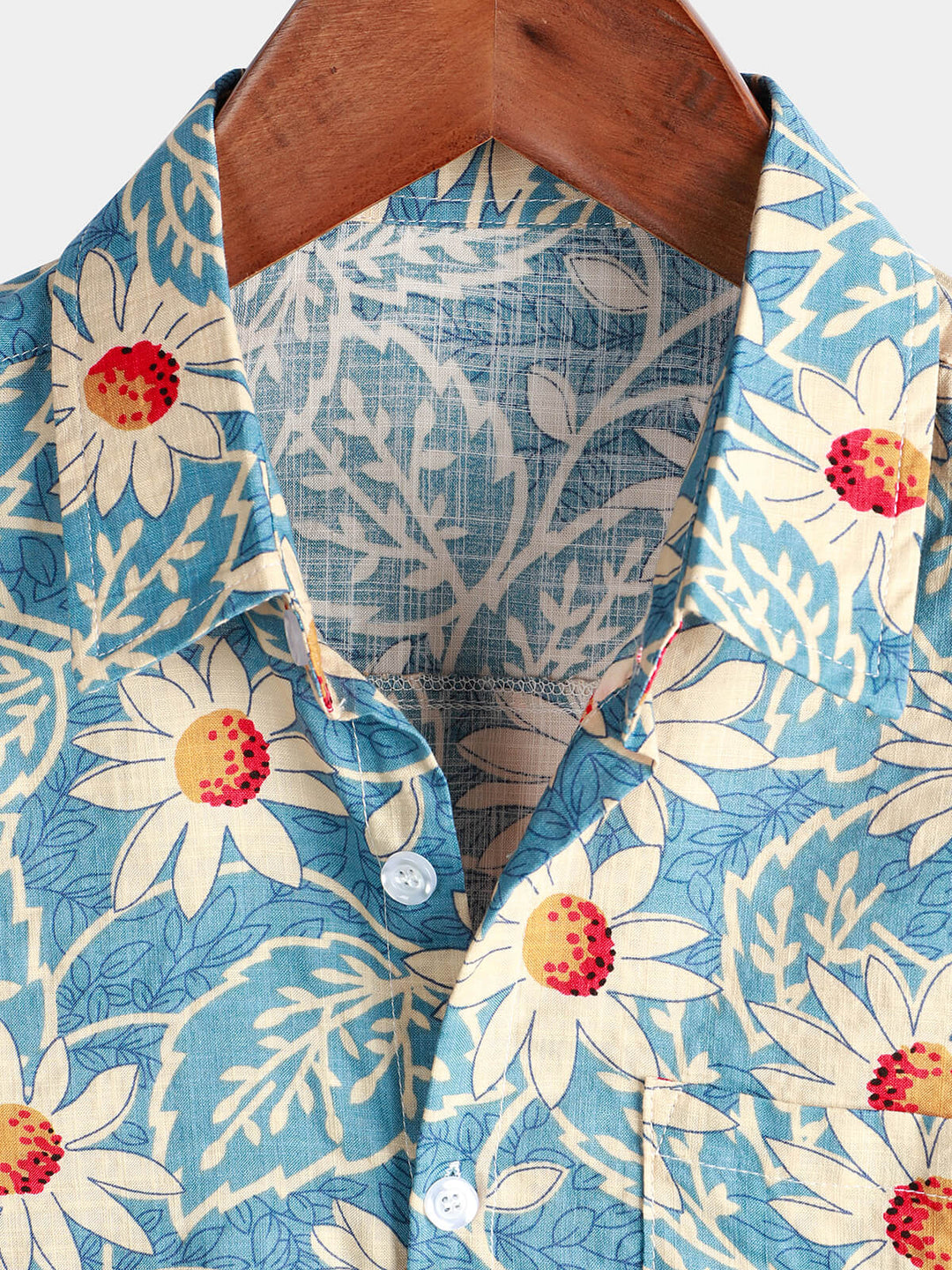 Leoric - Lightweight Short-Sleeve Floral Shirt