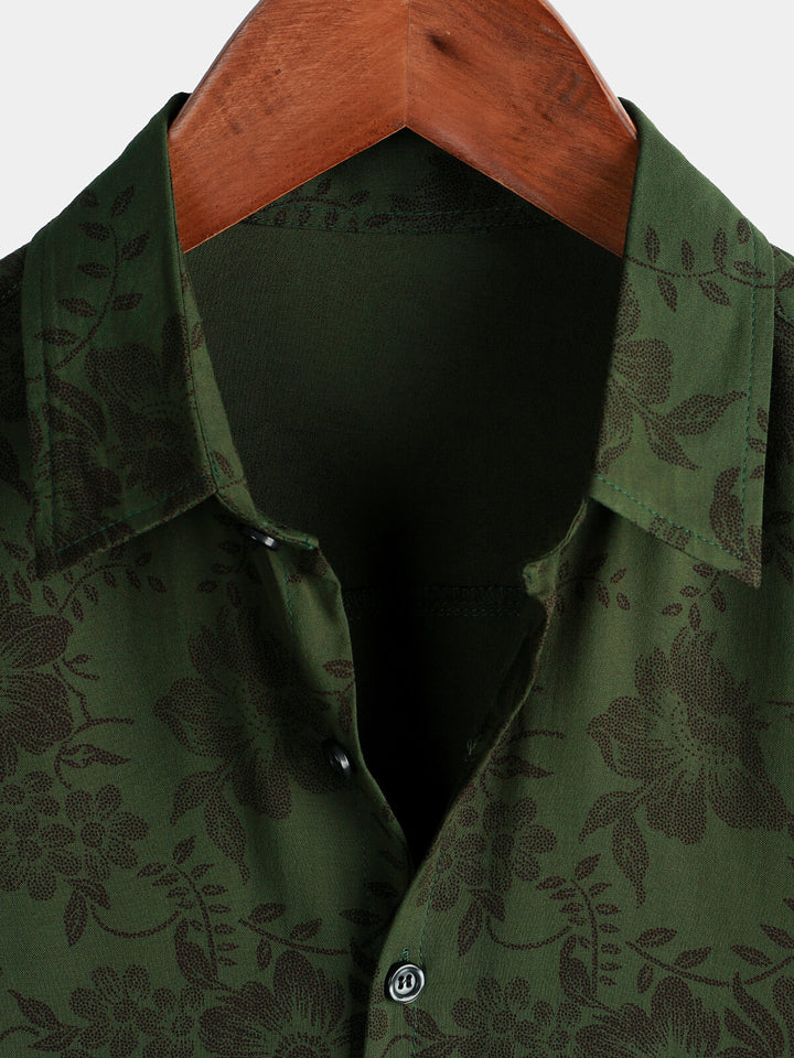 Leoric - Lightweight Short-Sleeve Floral Shirt