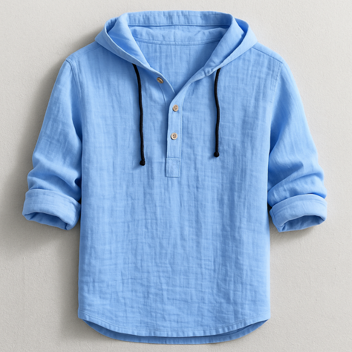 Daelor - Soft-Touch Hooded Shirt