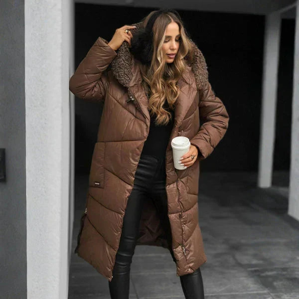 Norelline - Quilted Hooded Coat