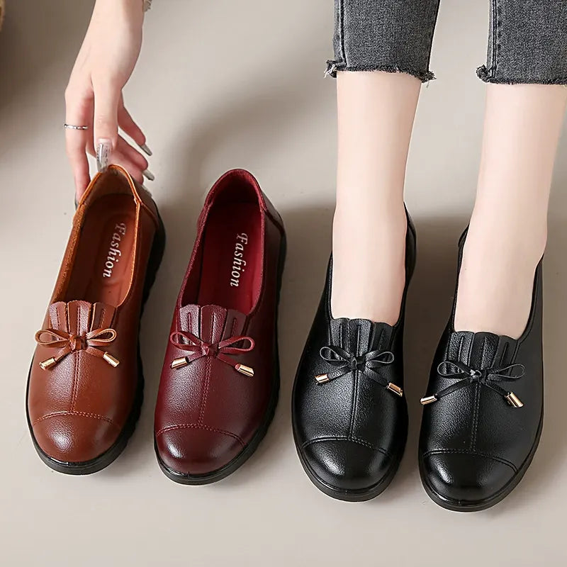 Kyla - Cushioned Platform Loafers