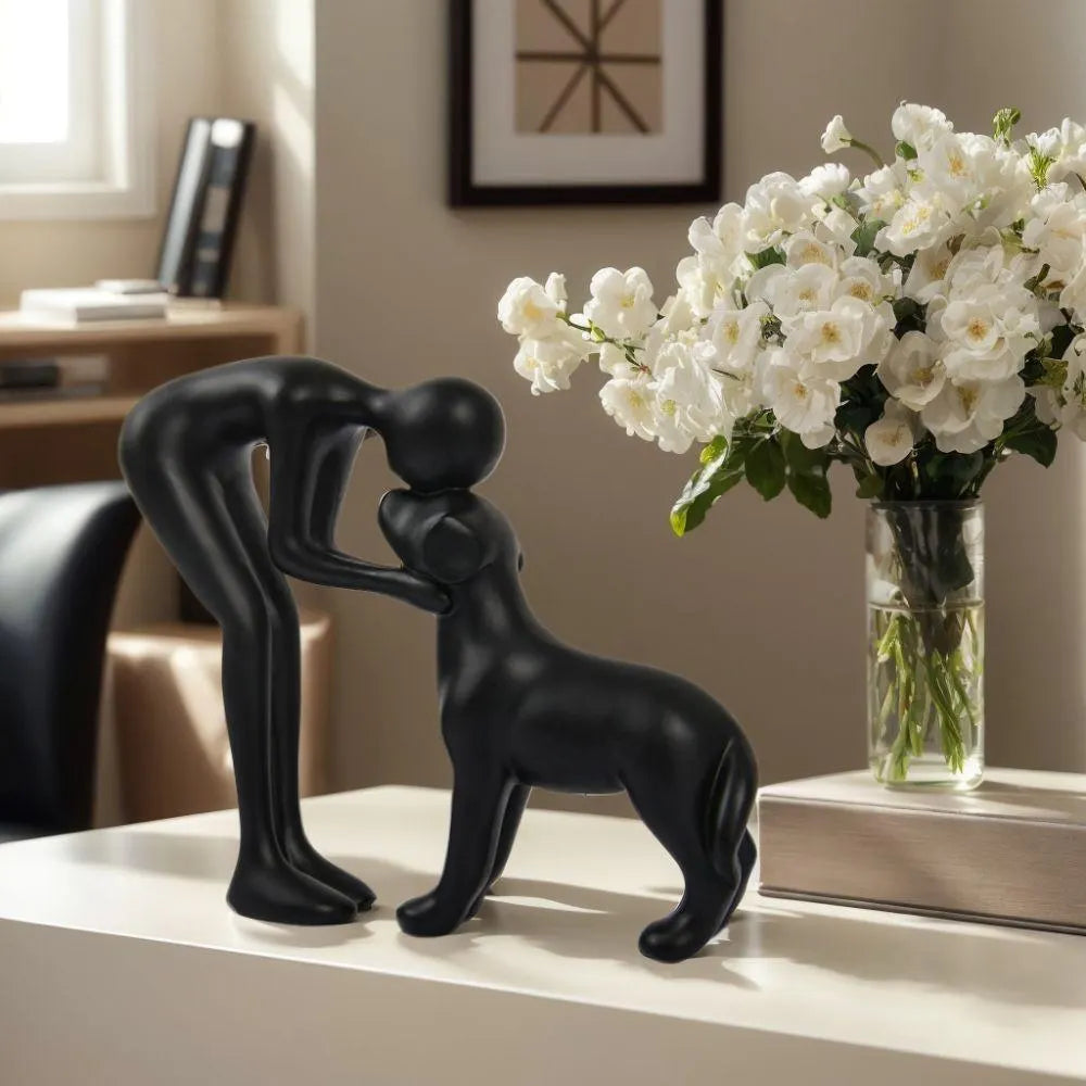 Avaloria - Heartwarming Dog Lover Figurine