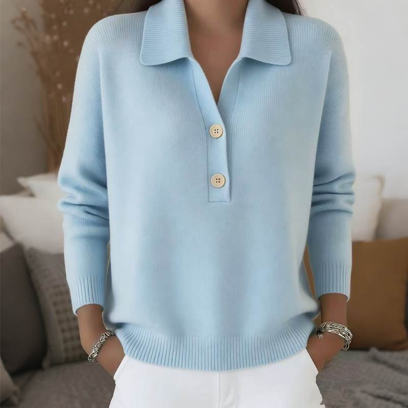 Belisara - Soft-Touch V-Neck Sweater