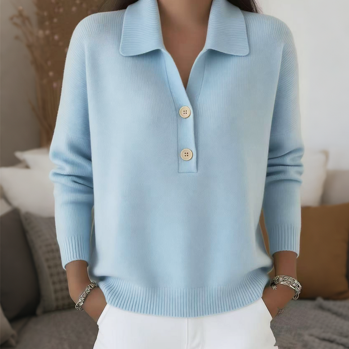 Belisara - Soft-Touch V-Neck Sweater