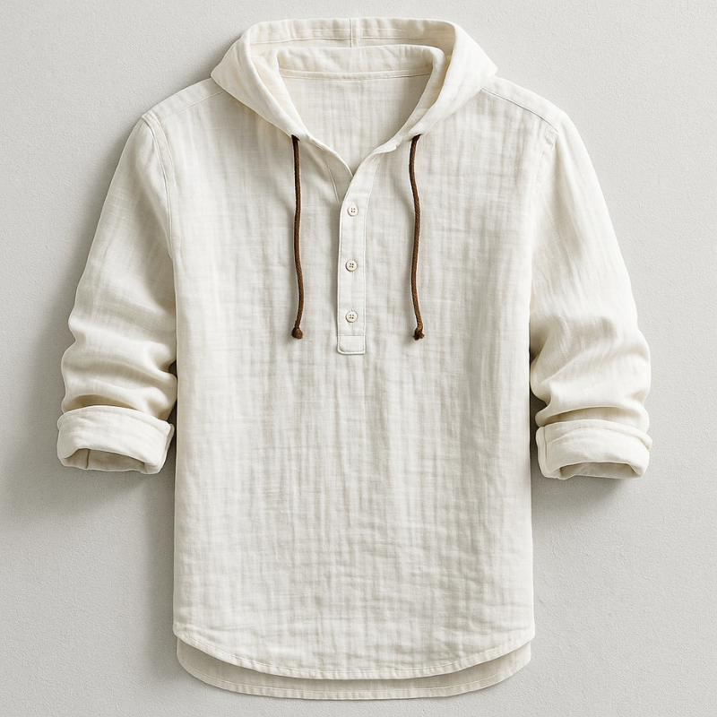 Daelor - Soft-Touch Hooded Shirt