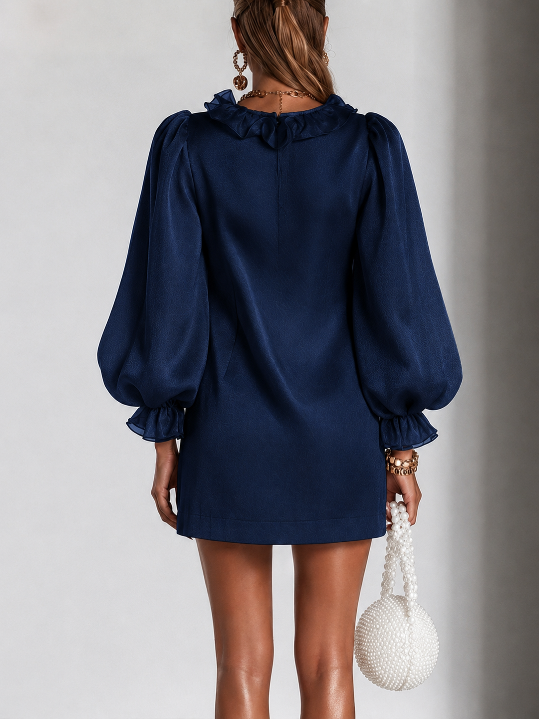 Amarina - Shimmering Mini Dress