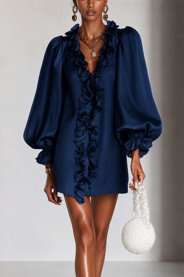 Amarina - Shimmering Mini Dress