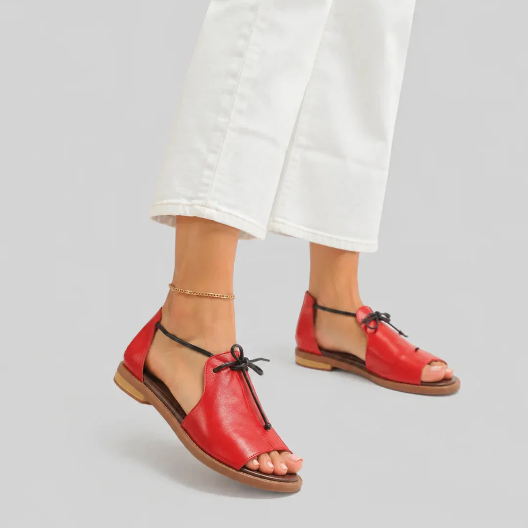 Oriessia - Premium Lace-Up Sandals