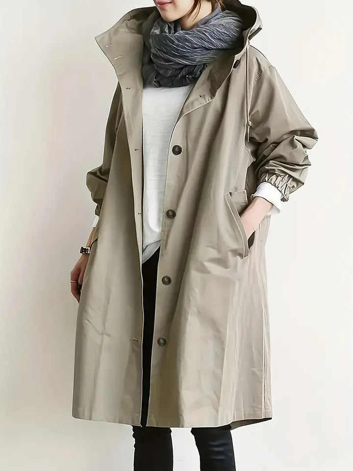 Lyonesse - Water-Resistant Oversized Trench Coat