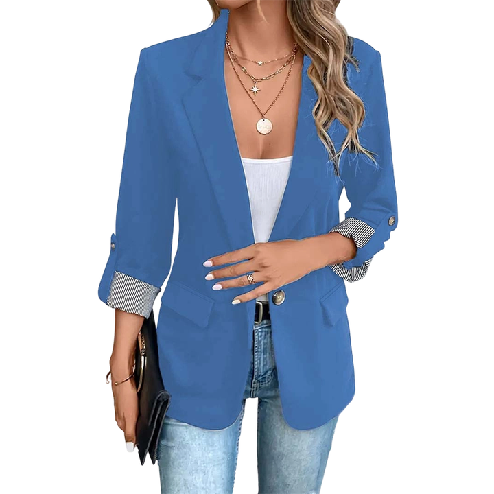 Celenya - Classic Rolled Sleeve Blazer