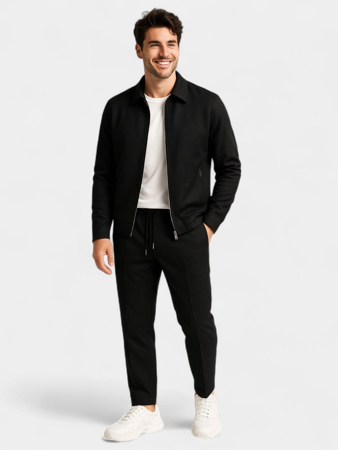 Kirkby - Soft-Stretch Tailored Pantsuit