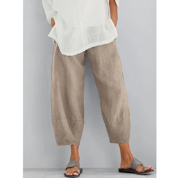 Pearl - Breezy Linen Trousers
