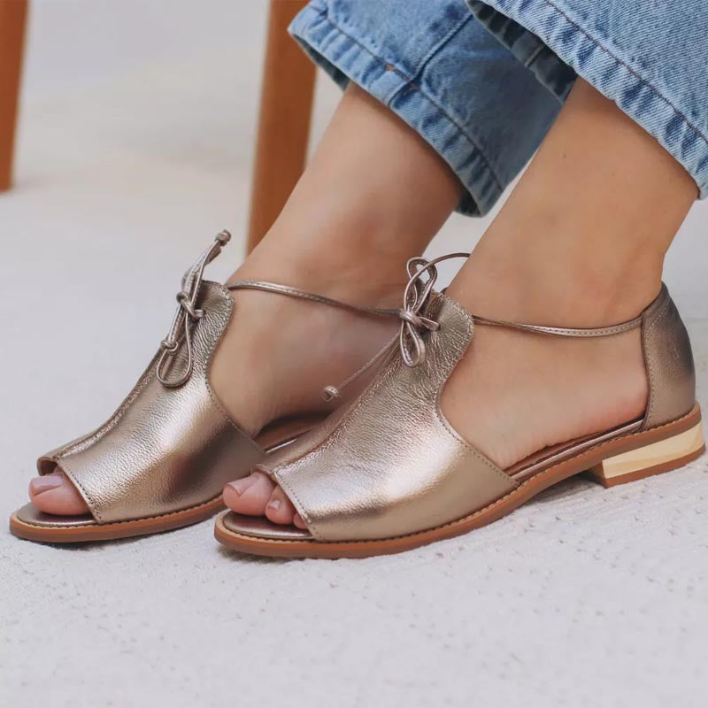 Oriessia - Premium Lace-Up Sandals