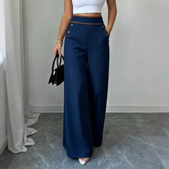 Oriessa - High Waist Sailor Trousers