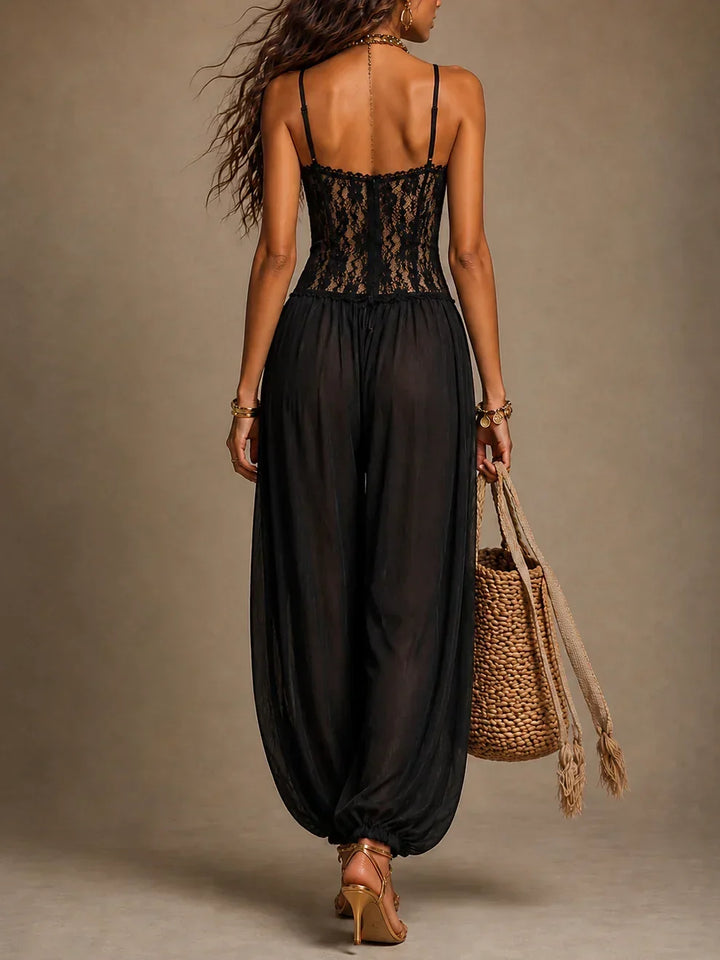 Caradine - Airy Harem Jumpsuit