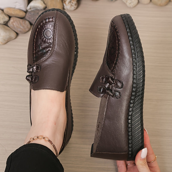 Faela - Cushioned Slip-On Loafers