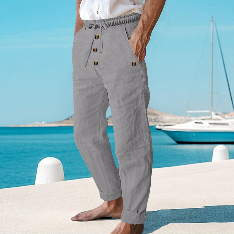 Seymour - Drawstring Summer Trousers