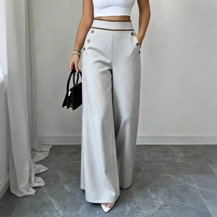 Oriessa - High Waist Sailor Trousers