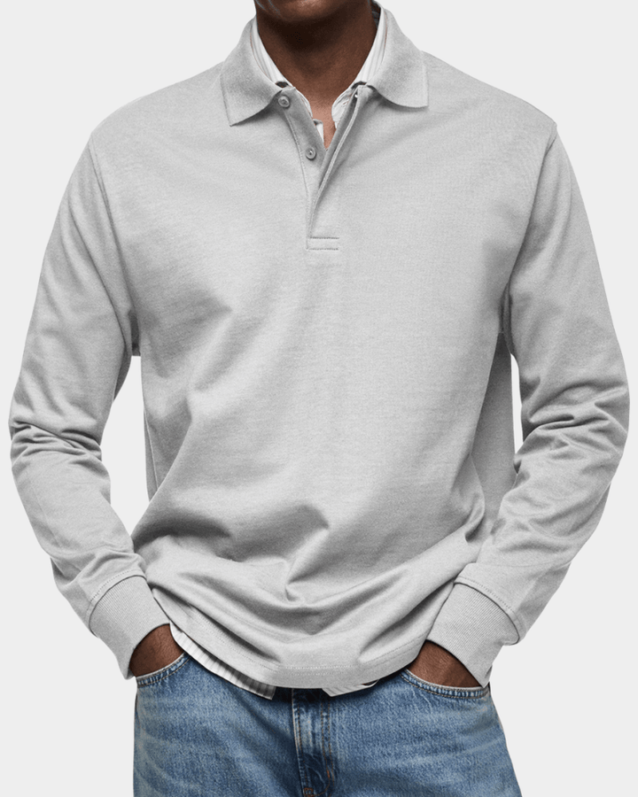 Taevan - Textured Knit Polo