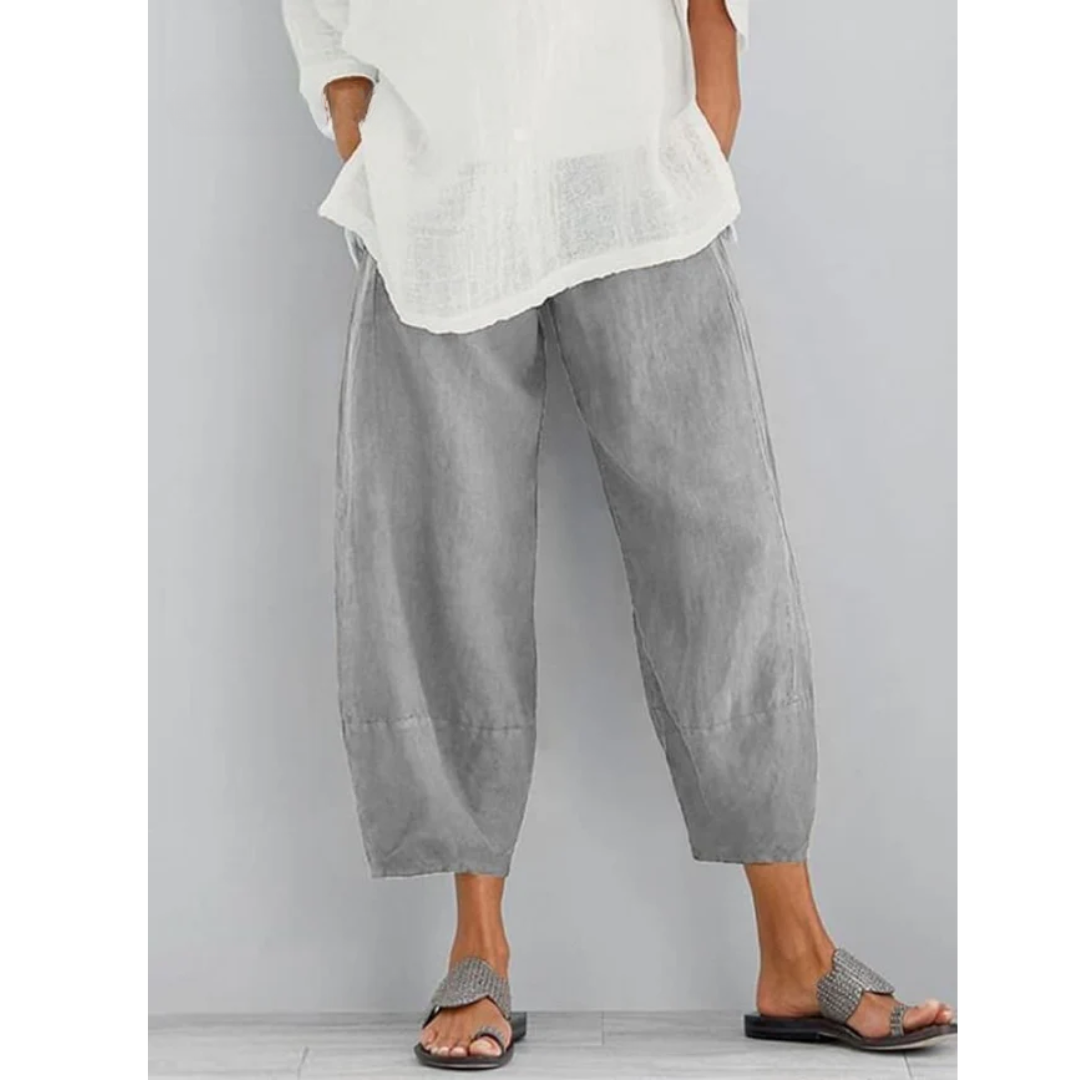 Pearl - Breezy Linen Trousers