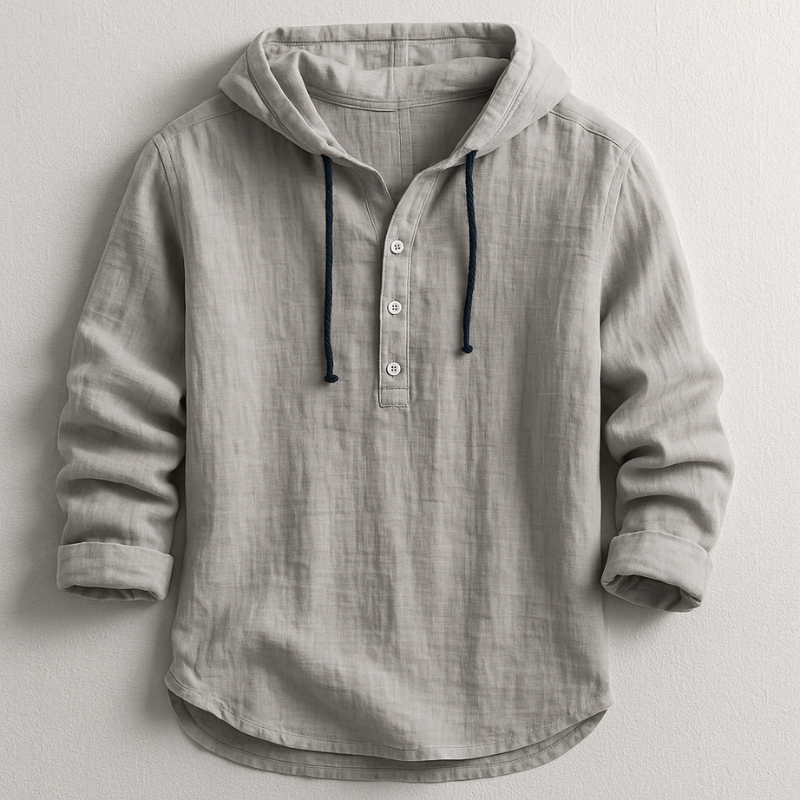 Daelor - Soft-Touch Hooded Shirt