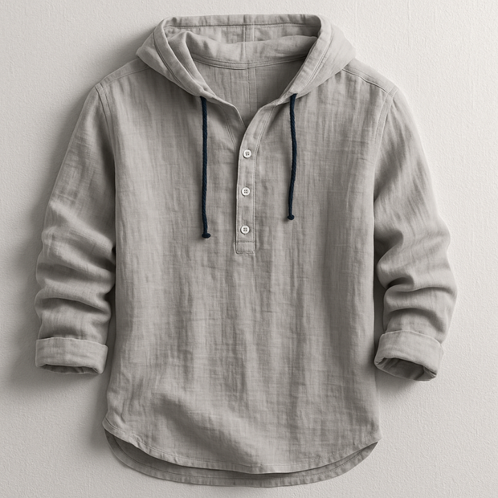 Daelor - Soft-Touch Hooded Shirt
