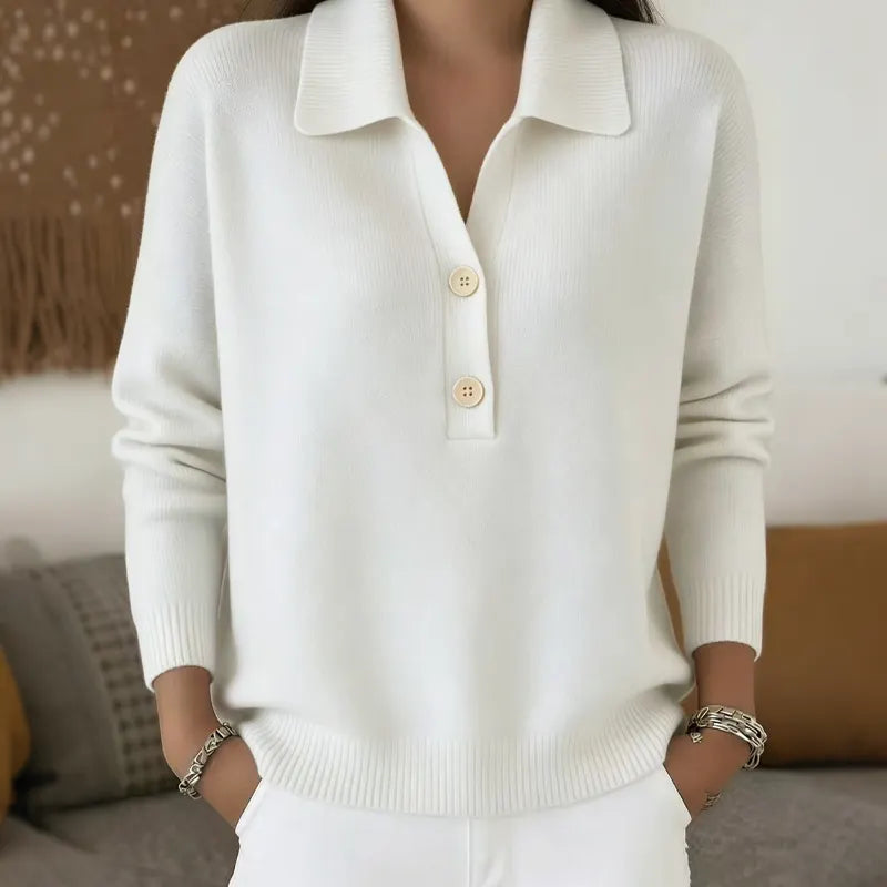 Belisara - Soft-Touch V-Neck Sweater