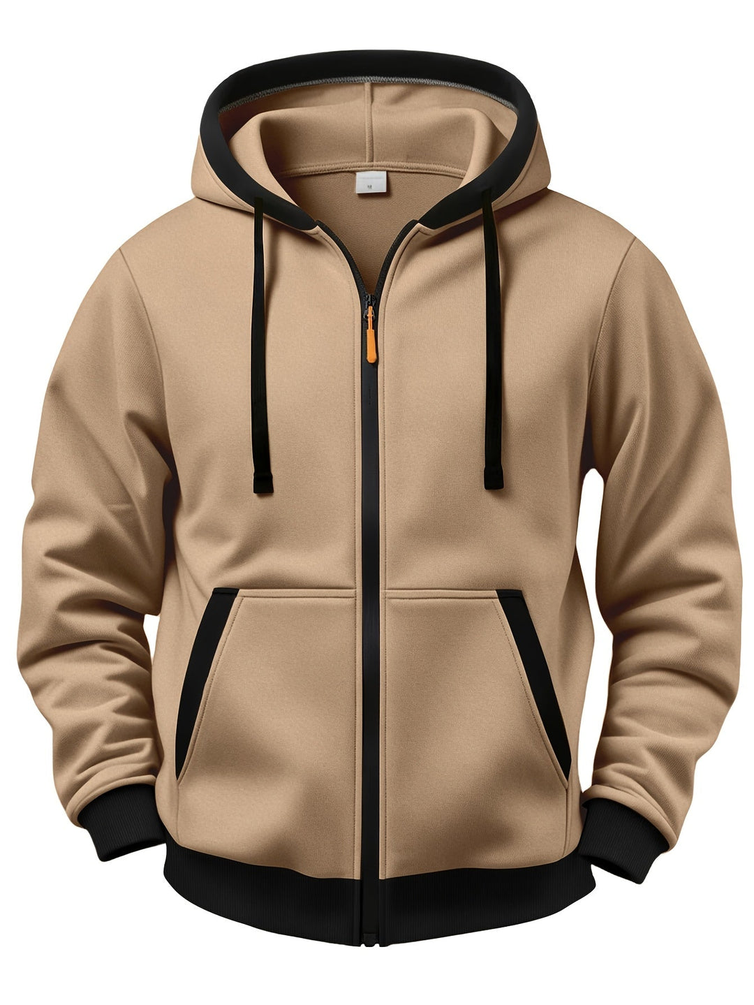 Brenner - Soft-Touch Hooded Zip Jacket